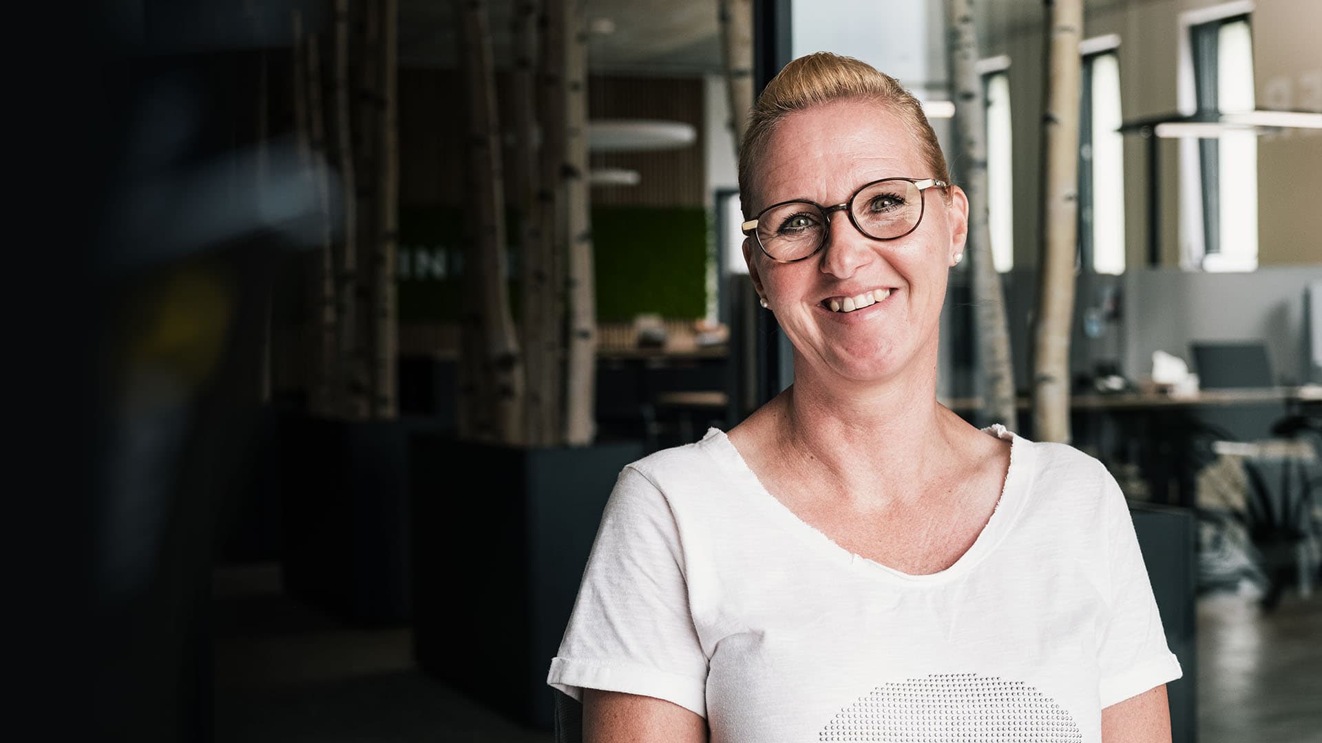 Portrait von Silke Korbus, Buchhalterin bei Winkler Unternehmensberatung und Design.